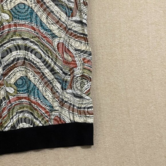 Daytrip Top Women's Medium Multicolor Pullover Short Sleeves - Picture 10 of 13